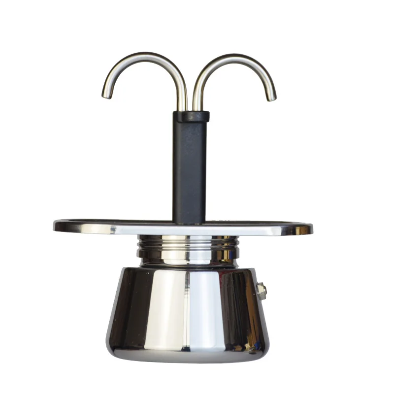 Coffee Equipment Tools - 200ML 미니 모카 포트 더블 튜브