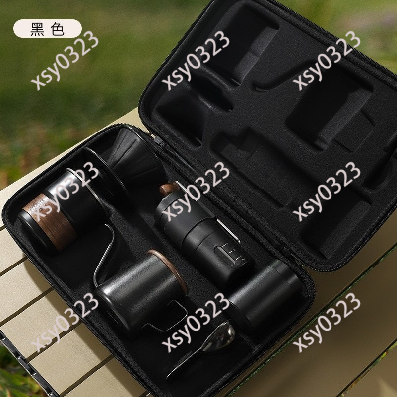 Coffee Equipment Kit - 휴대용 푸어오버 커피 세트, 야외 여행