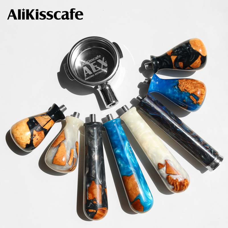 Coffee Equipment Tools - M10 커피 포터필터 핸들 레진 개조
