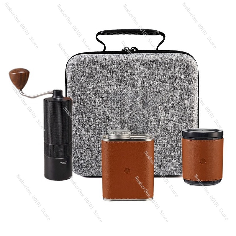 Coffee Equipment Kit - 휴대용 야외 캠핑 푸어오버 커피 주전자
