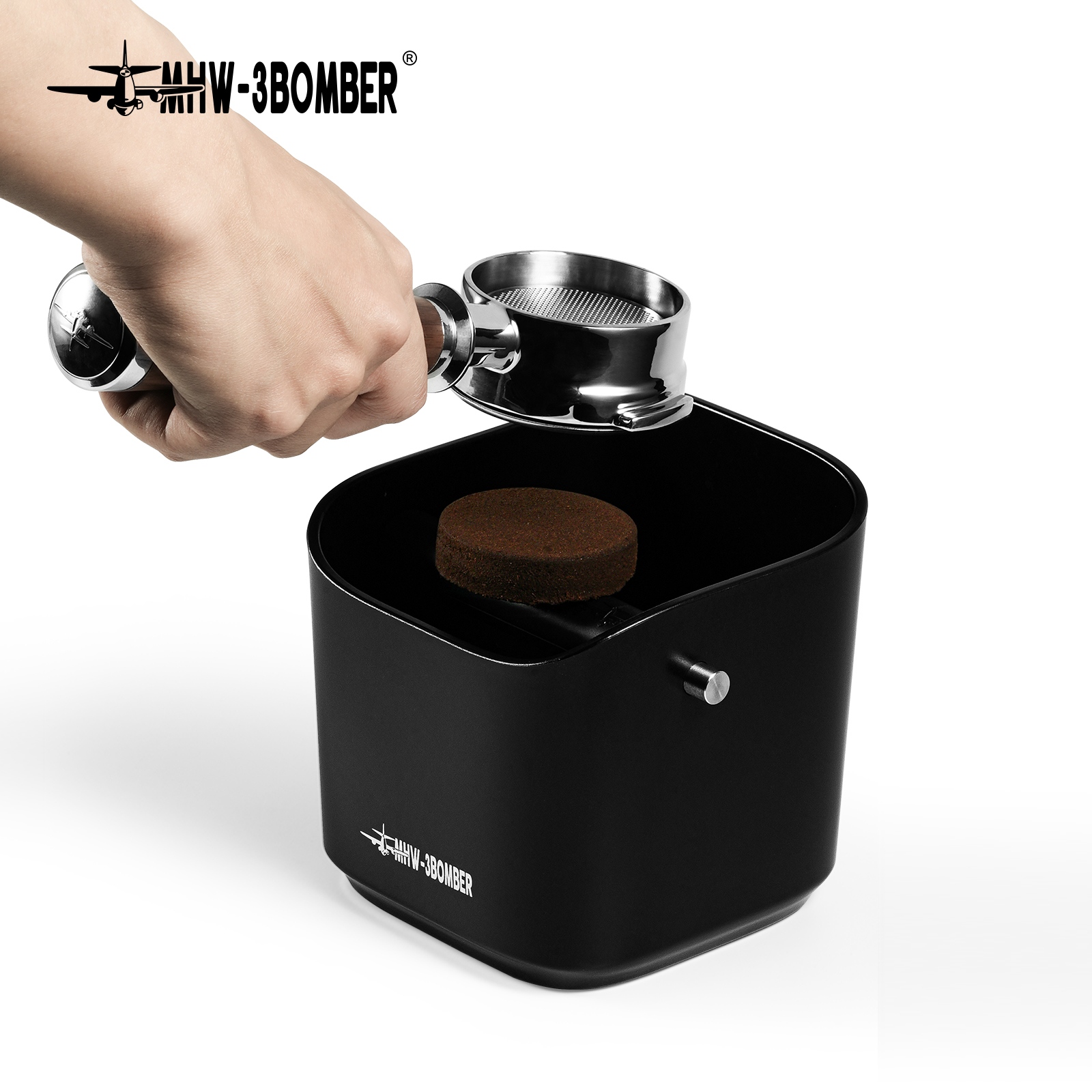 Coffee Knock Box - MHW-3BOMBER 노크 박스 1.2L 커피 노크