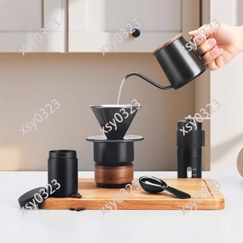휴대용 푸어오버 커피 세트, 야외 여행 캠핑 커피 장비 - Coffee Equipment Kit 리뷰 및 가격