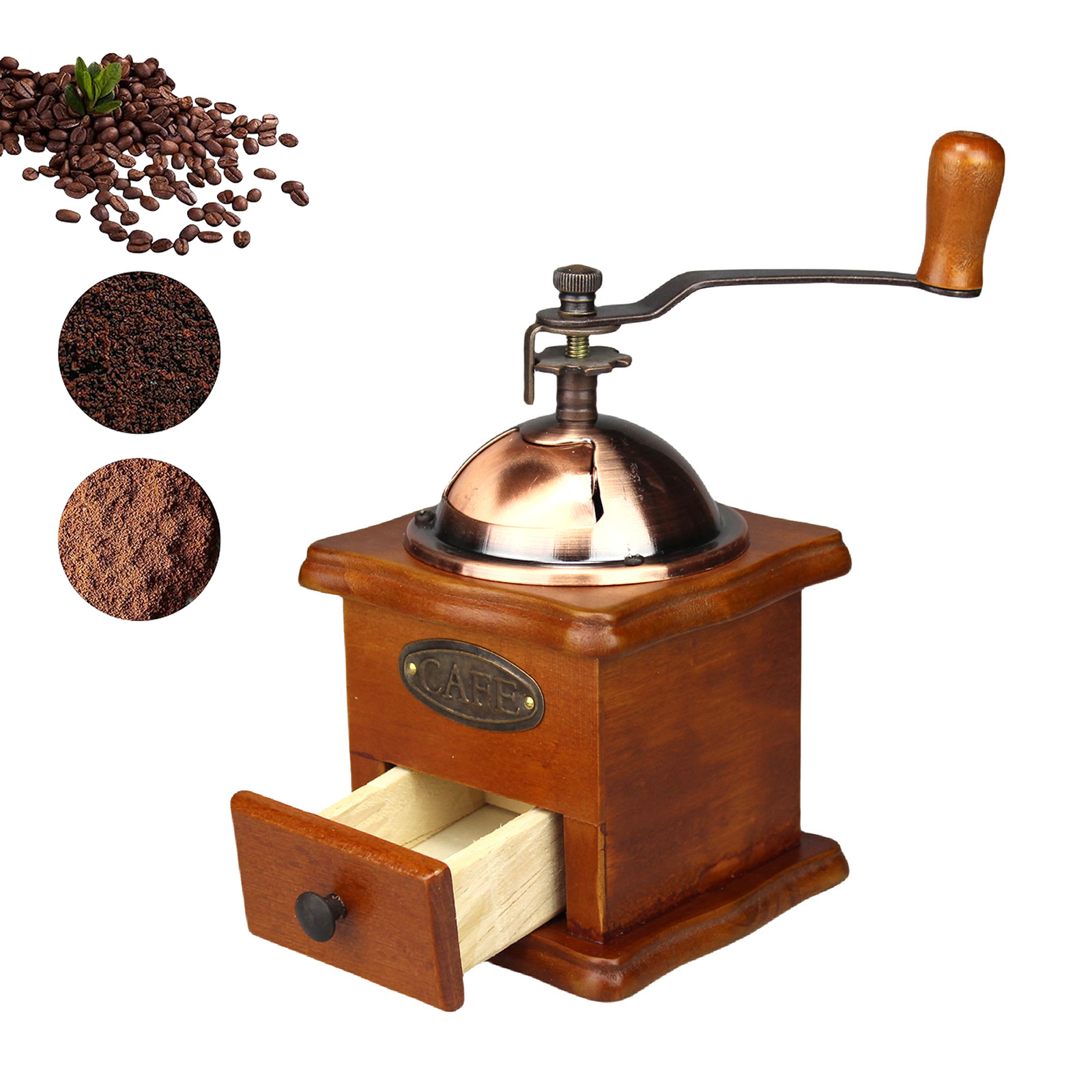 골동품 수동 커피 그라인더 핸드 크랭크 콩 밀 클래식  - Vintage Coffee Equipment 리뷰 및 가격
