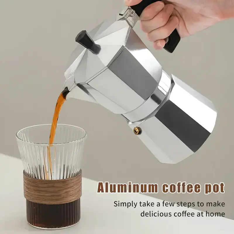 클래식 알루미늄 모카포트 50-300ML 가정용 스토브 - Coffee Equipment Tools 리뷰 및 가격