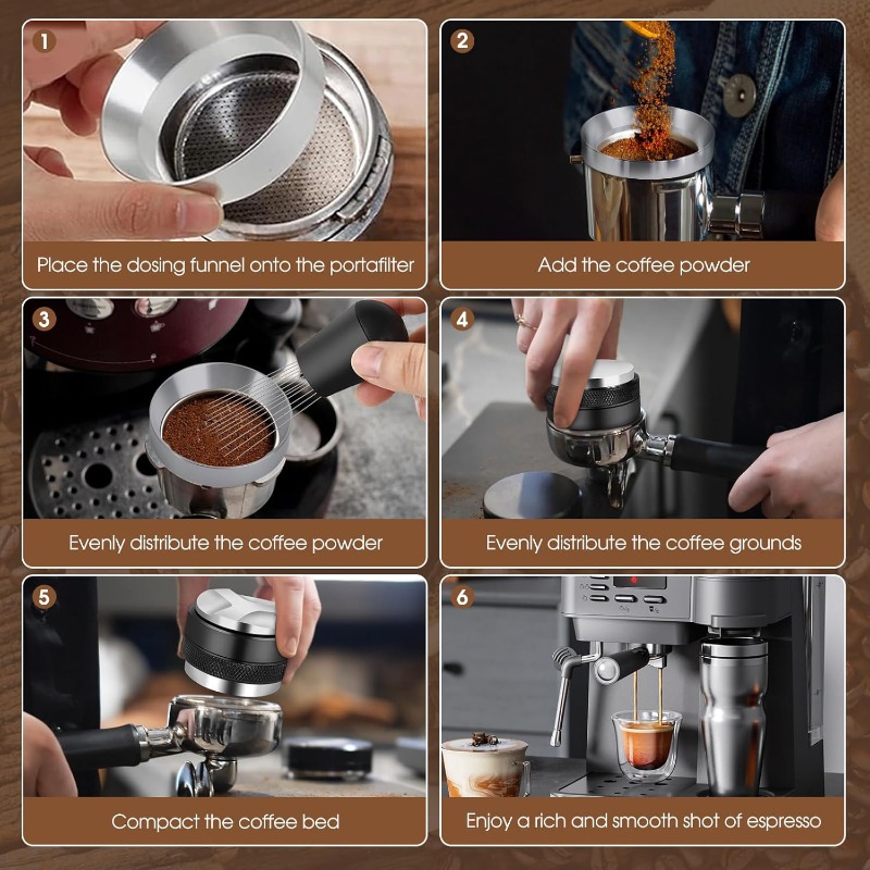 51/53/58mm 5종 에스프레소 세트 - 레벨러 & - Coffee Equipment Kit 리뷰 및 가격