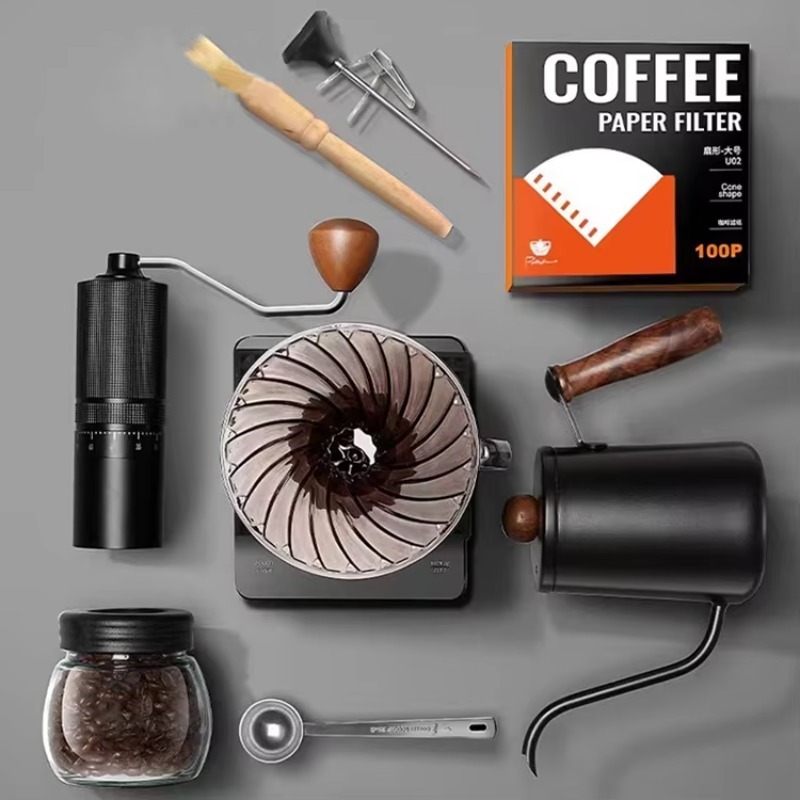10종 여행용 커피 세트, 수동 커피 그라인더, 필터컵 - Coffee Equipment Kit 리뷰 및 가격