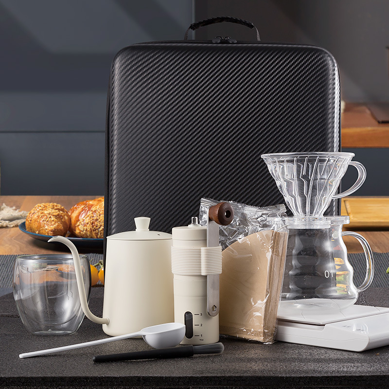 커피 세트 조합, 수동 그라인더, 필터 컵, 필터 종이 - Coffee Equipment Kit 리뷰 및 가격
