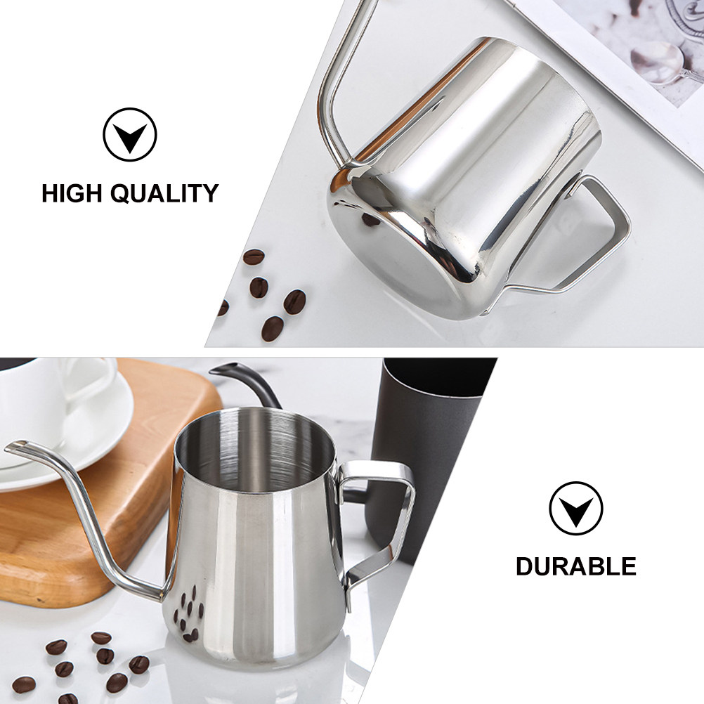 1개입 고품질 스테인리스 스틸 핸드 드립 커피 주전자, - Coffee Quality Control 리뷰 및 가격