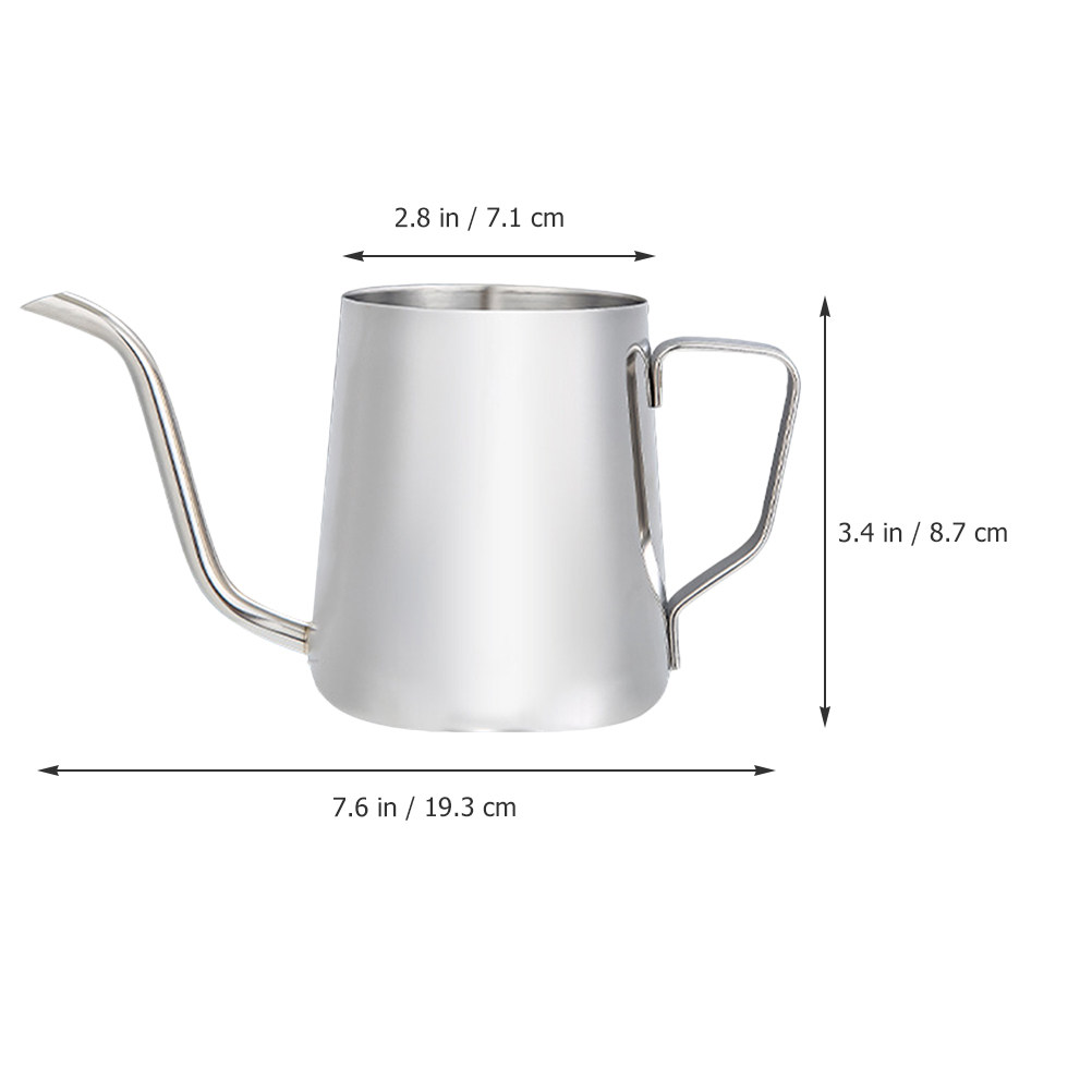 1개입 고품질 스테인리스 스틸 핸드 드립 커피 주전자, - Coffee Quality Control 리뷰 및 가격