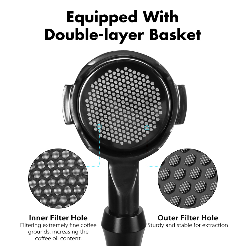 58MM 커피 바텀리스 포터필터 E61 Lelit Fl - Coffee Equipment Tools 리뷰 및 가격